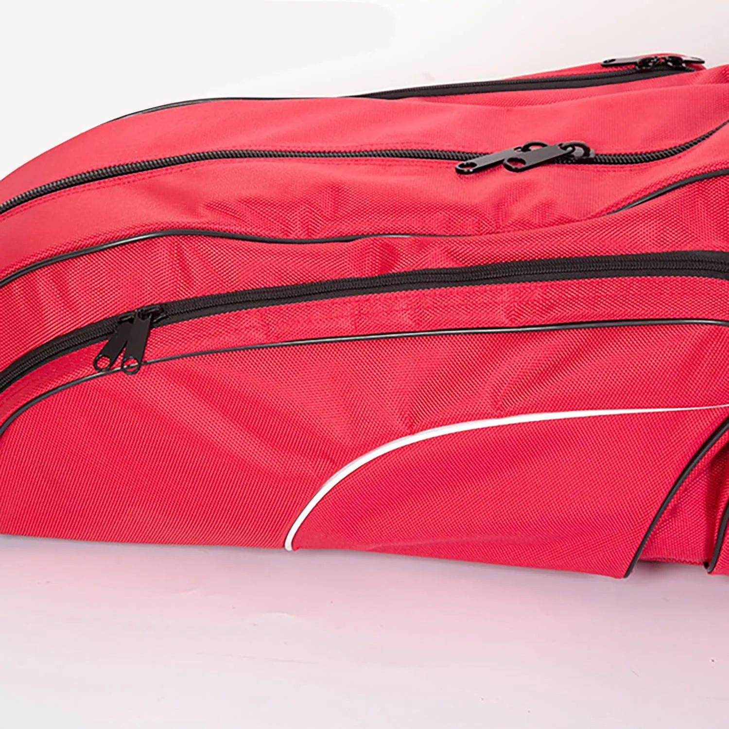 Fencing Draw-bar Wheel Bag for Epee Saber and Foil - Sword Bag Trolley Case for Fencing Suit and Mask - Junior Fencing Equipment Bag Waterproof Epee Bag 1680D Oxford Material