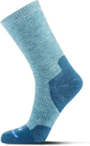 FITS Medium Hiker Merino Wool Crew Socks For Men and Women, Lightweight, Breathable, Hiking Socks, Whole Foot Comfort