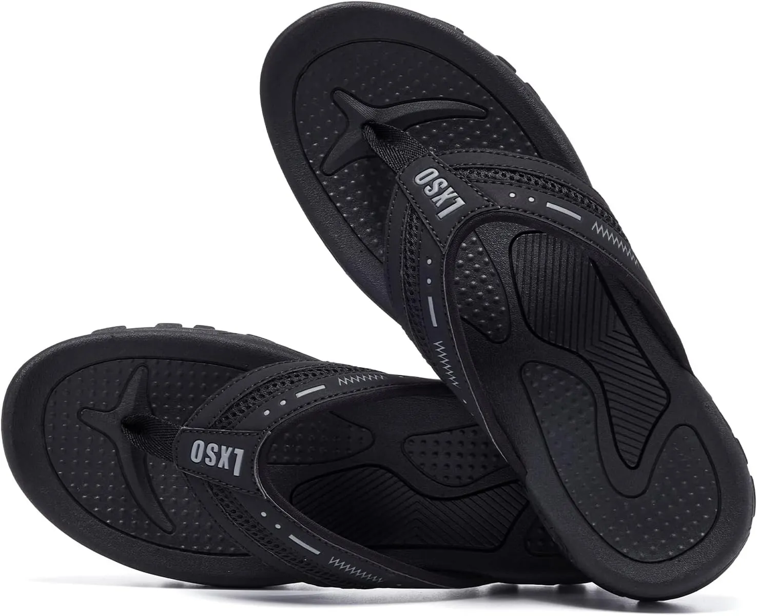 Flip Flops for Men Beach Thong Sandals with Arch Support Water Resistant Slippers Shower Shoes