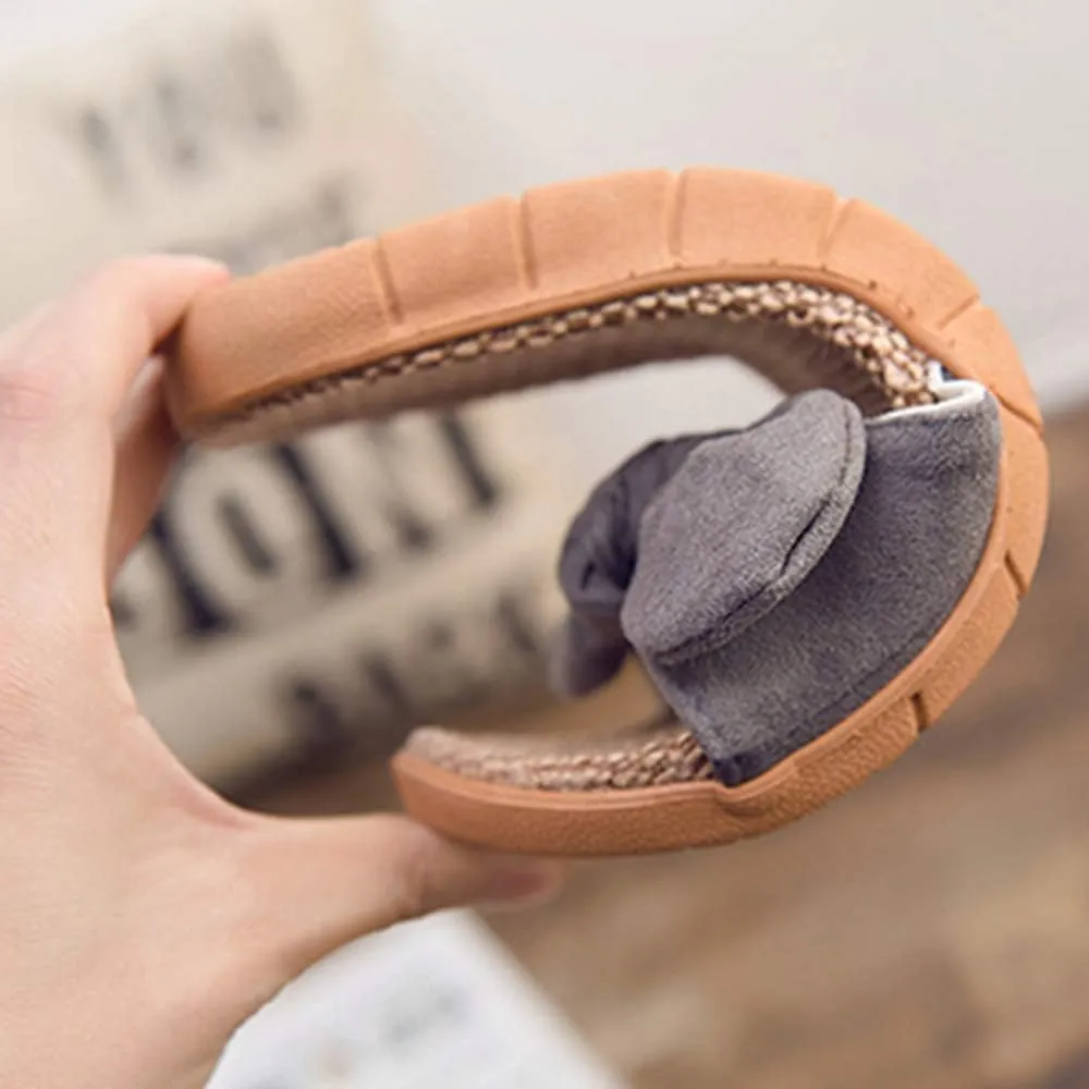 Flip Flops Women Slippers,Linen Flat,Lightweight Silent Straw Low Heels,Antiskid Sandals Slip for Couples,Sweet Beach,Brown,39