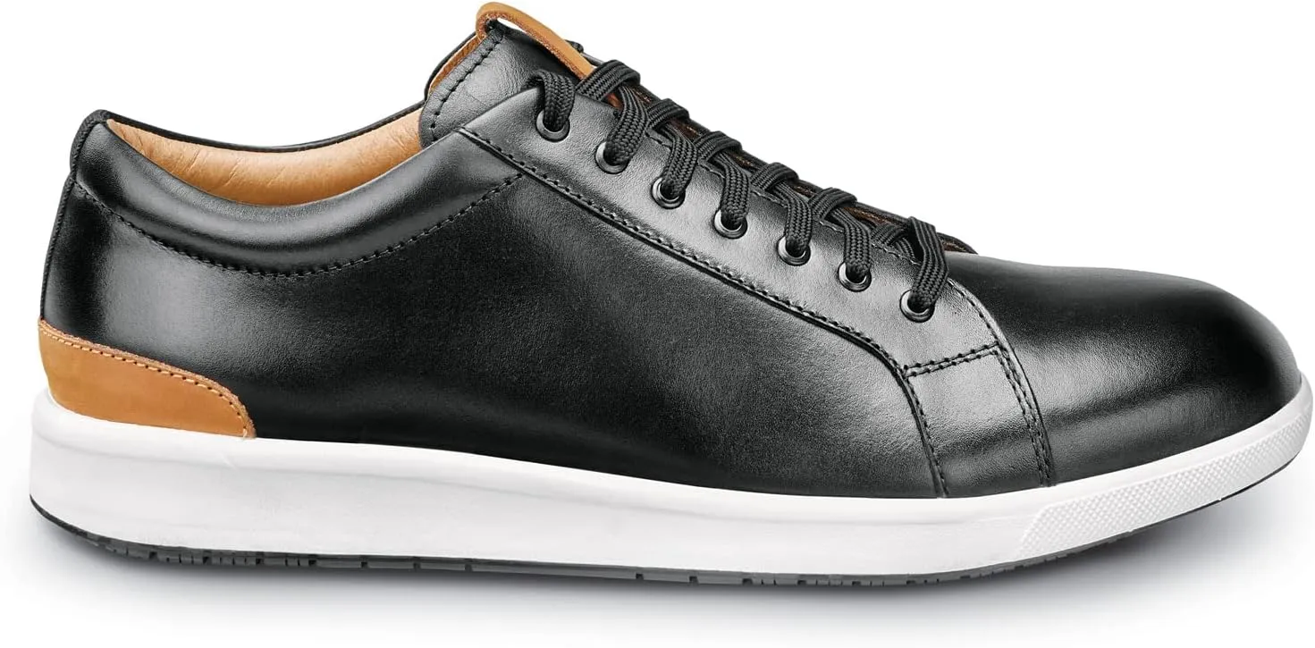 Florsheim Crossover Work, Men's, Black, Steel Toe, EH, MaxTrax Slip Resistant, Lace to Toe Oxford Work Shoe