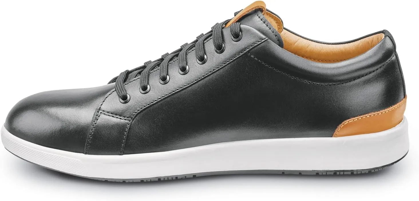 Florsheim Crossover Work, Men's, Black, Steel Toe, EH, MaxTrax Slip Resistant, Lace to Toe Oxford Work Shoe