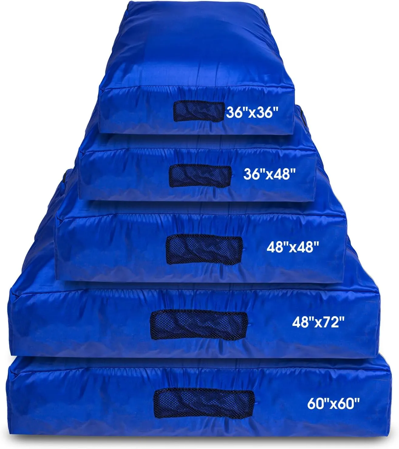 Foamma Crash Pad – (36’’ X 36’’) (3 Ft X 3 Ft) – Sensory Crash Pad with Foam Blocks for Autistic Kids, Soft Fabric & Washable Cover – Ideal for Kids and Adults to Jump, Play, or Relax