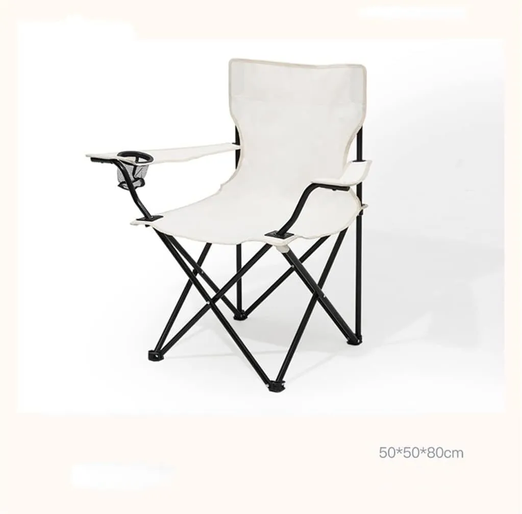 Folding Chairs Chair for Outdoors, Outdoor Folding Chair with Armrests Ultra Light Portable Camping Chair Back Recliner Leisure Chair Fishing Stool Picnic Chair for Adults