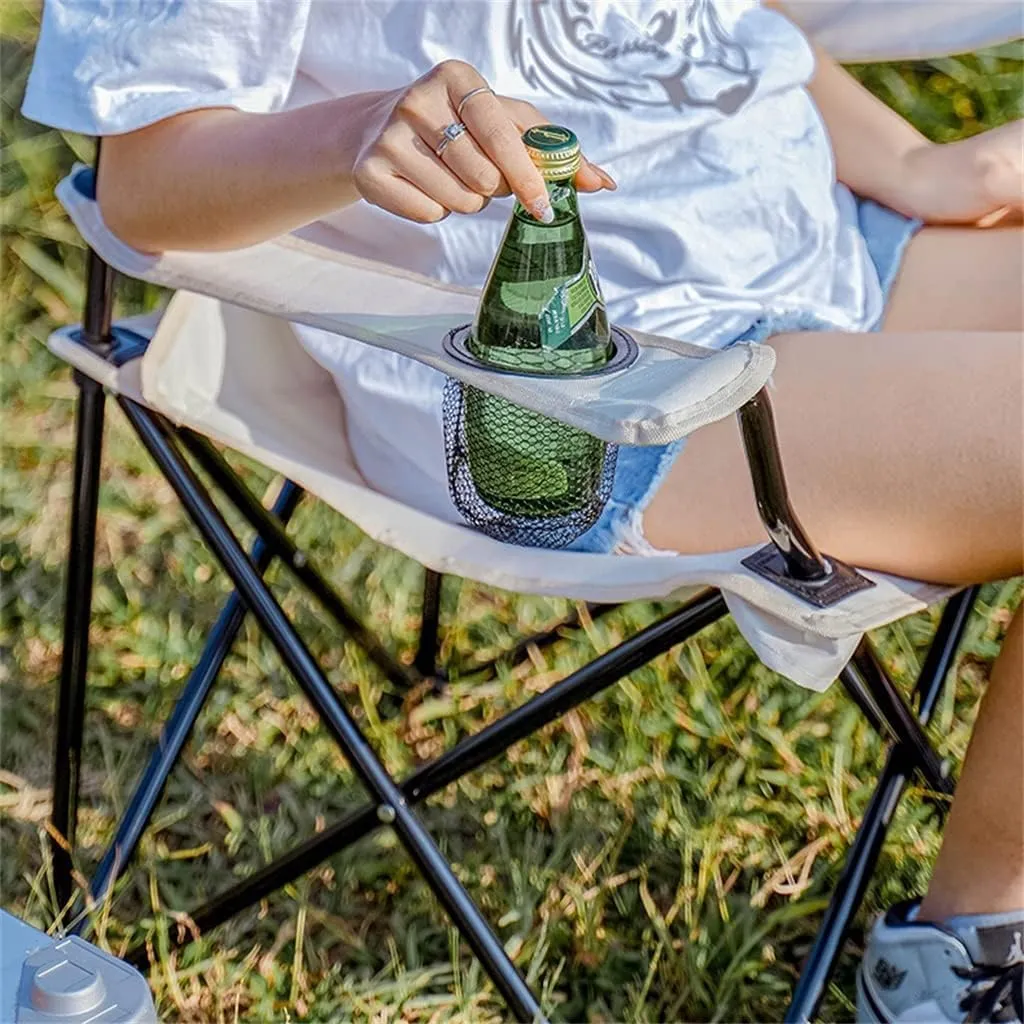Folding Chairs Chair for Outdoors, Outdoor Folding Chair with Armrests Ultra Light Portable Camping Chair Back Recliner Leisure Chair Fishing Stool Picnic Chair for Adults