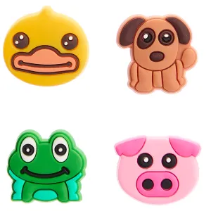 Frog, Pig, Duck & Puppy Light Up Shoe Charms