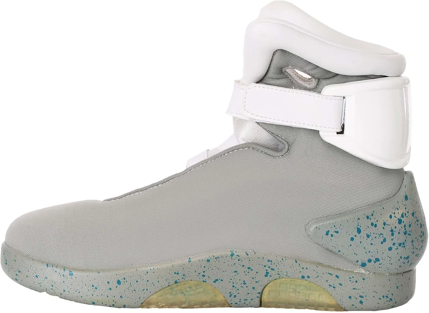 Fun Costumes Adult Light Up Back to the Future 2 II Shoes with Charging and Adjustable Straps - Officially Licensed