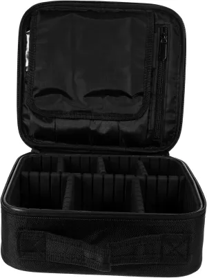 GALPADA Multi Function Cosmetic Storage Bag Zipper Design Makeup Box for Travel Daily Use Stylish Decorative Makeup Organizer for Women Durable Oxford