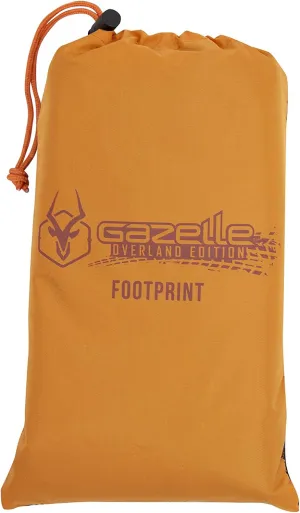 Gazelle Tents™, T4 Tent Footprint, 300D, Waterproof Ground Tarp, 4 Tack Down Stakes, GA101