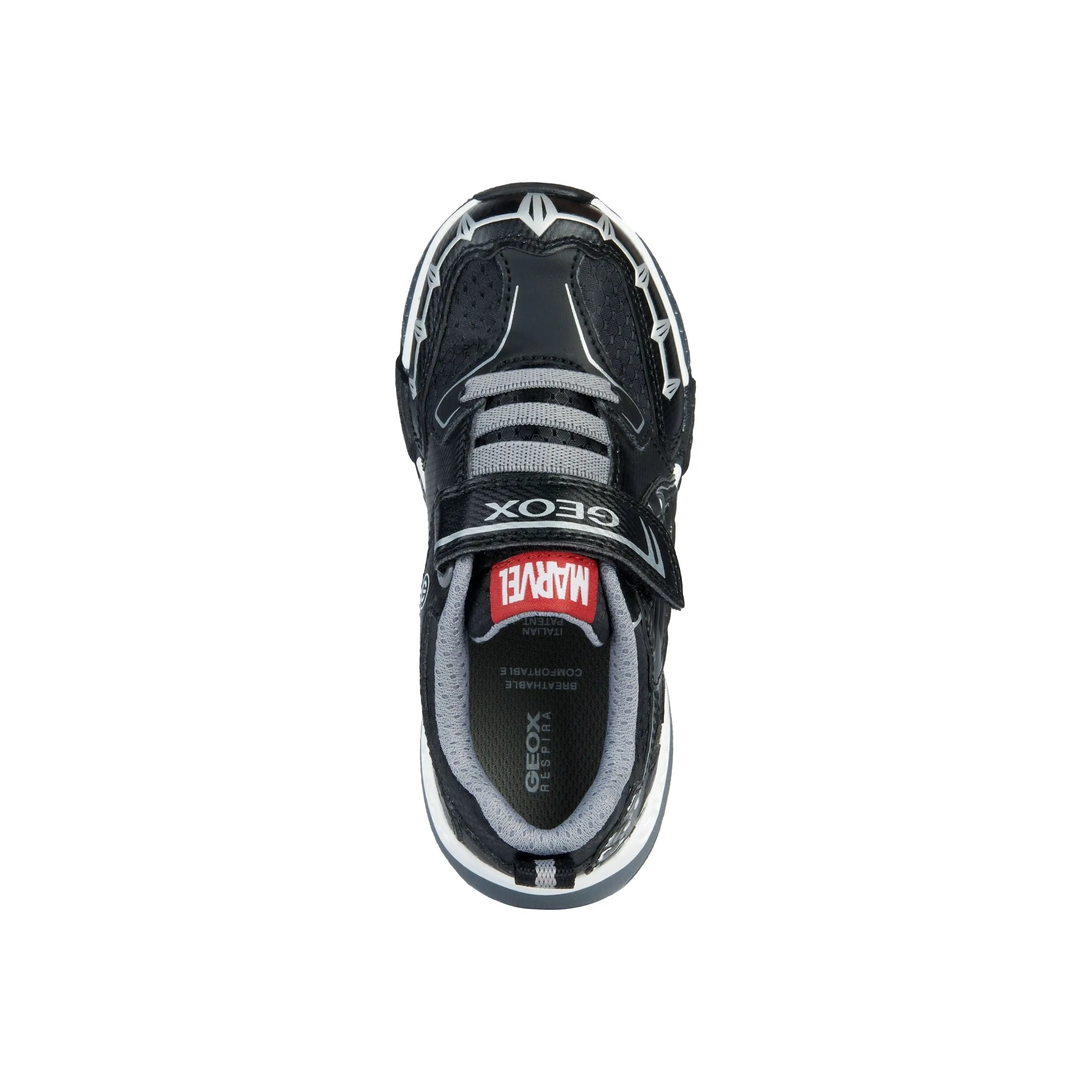 GEOX Bayonyc -Black Panther Light Up Trainers
