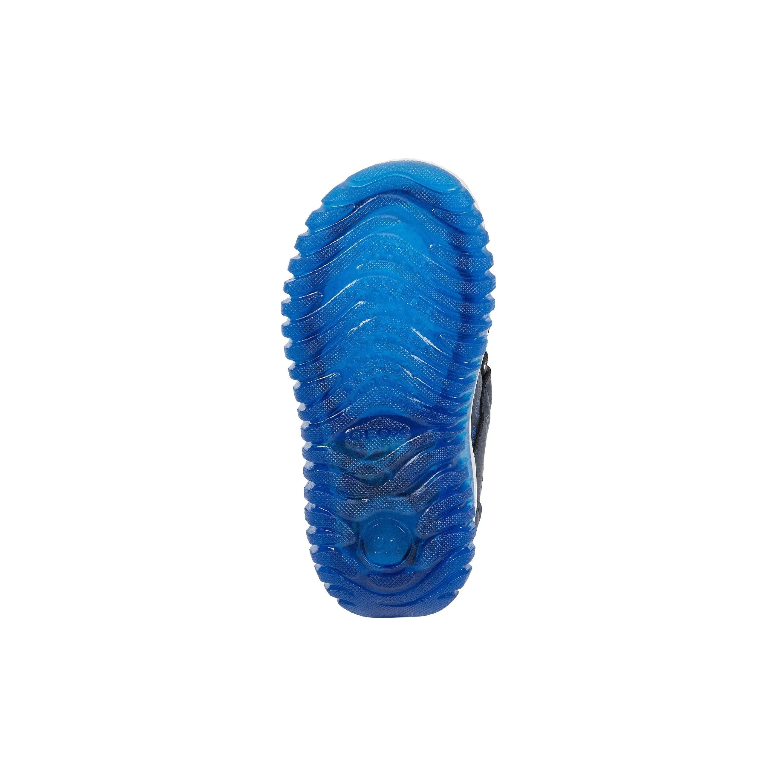 GEOX Lightyloo (Super Mario)- Kids Velcro Trainer in Navy with Lights