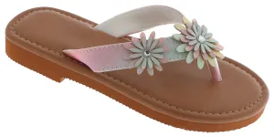 Girls Ombre Fine Glitter Flip Flop