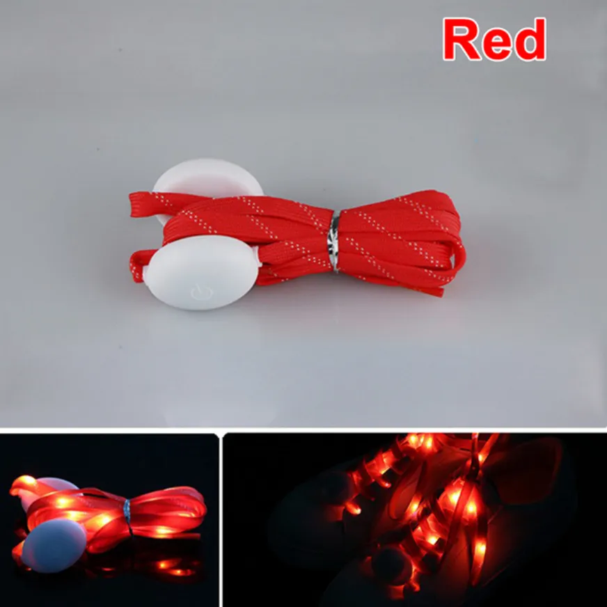 Glow in the Dark Light up Shoe Laces LED - Many Colours/Sizes - NEW ARRIVAL
