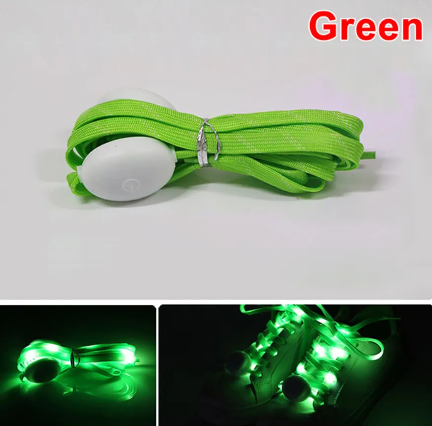 Glow in the Dark Light up Shoe Laces LED - Many Colours/Sizes - NEW ARRIVAL