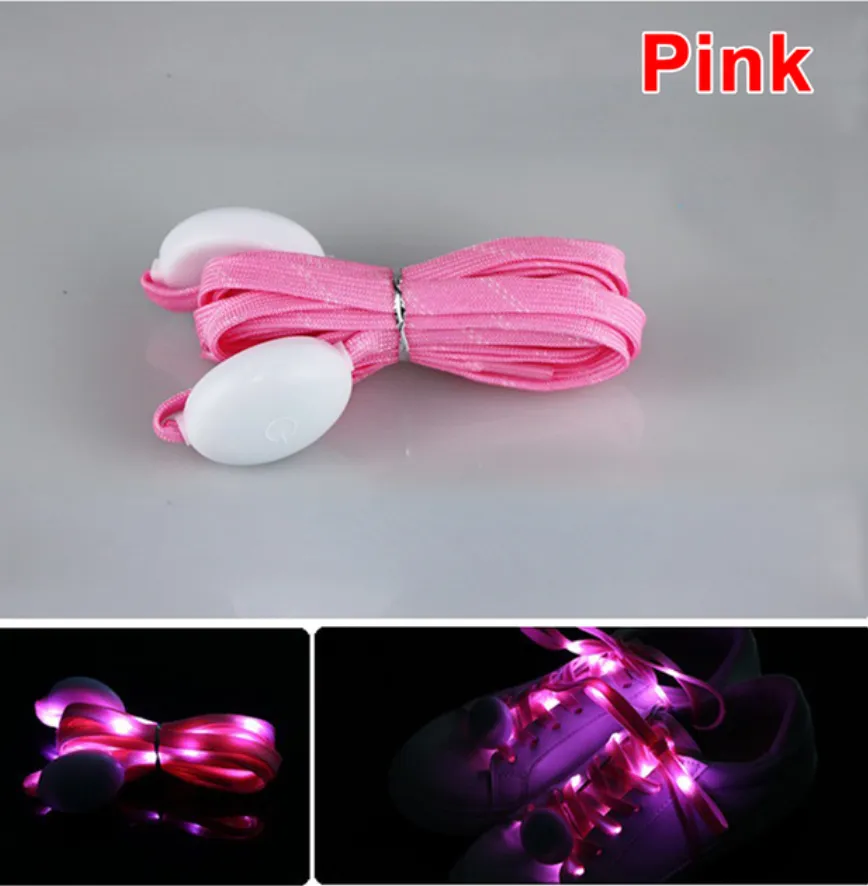 Glow in the Dark Light up Shoe Laces LED - Many Colours/Sizes - NEW ARRIVAL