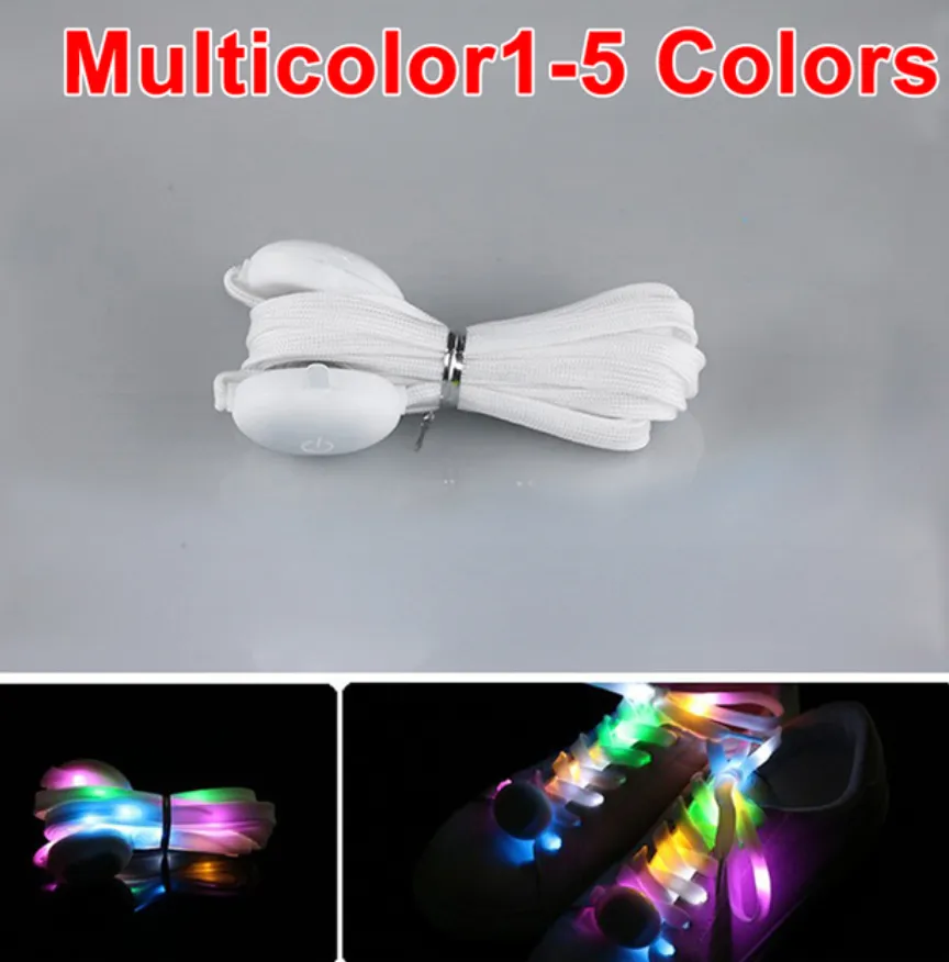 Glow in the Dark Light up Shoe Laces LED - Many Colours/Sizes - NEW ARRIVAL