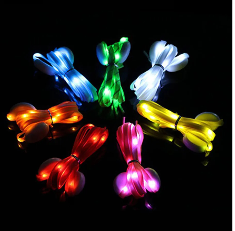 Glow in the Dark Light up Shoe Laces LED - Many Colours/Sizes - NEW ARRIVAL