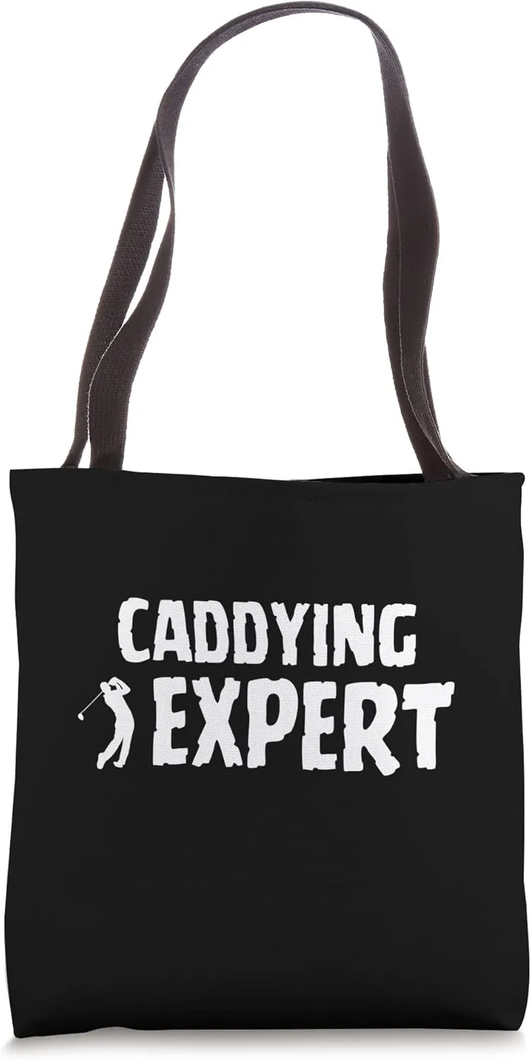 Golf Golfing Terminology Caddying Shot Swing Expert Tote Bag