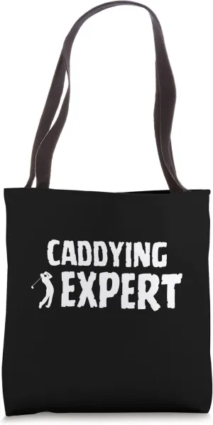 Golf Golfing Terminology Caddying Shot Swing Expert Tote Bag