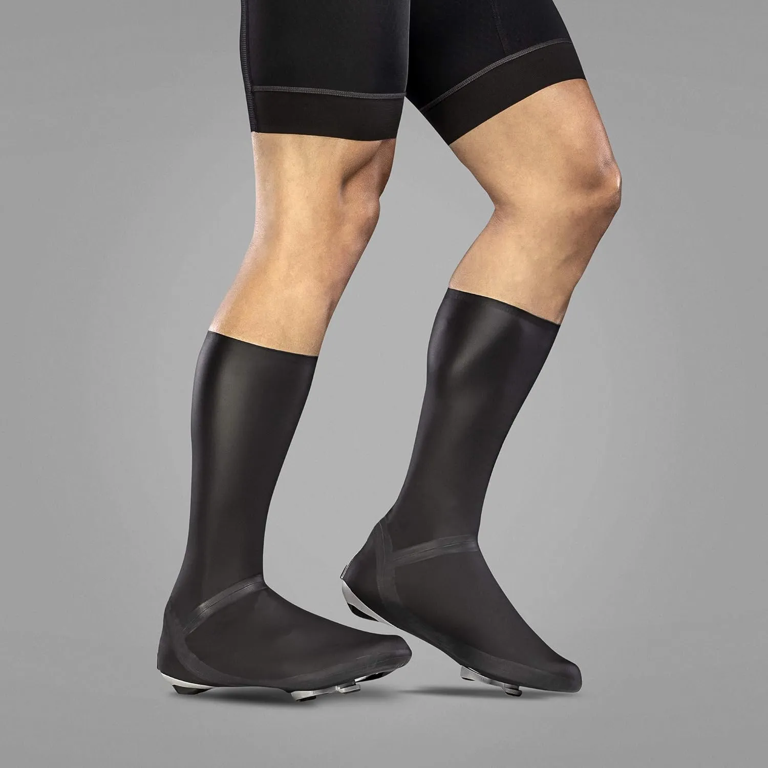 GripGrab Aqua Shield High Cut Pro Road Bike Rain Aero Overshoes Zipperless Cycling Shoe-Covers Performance Gaiters