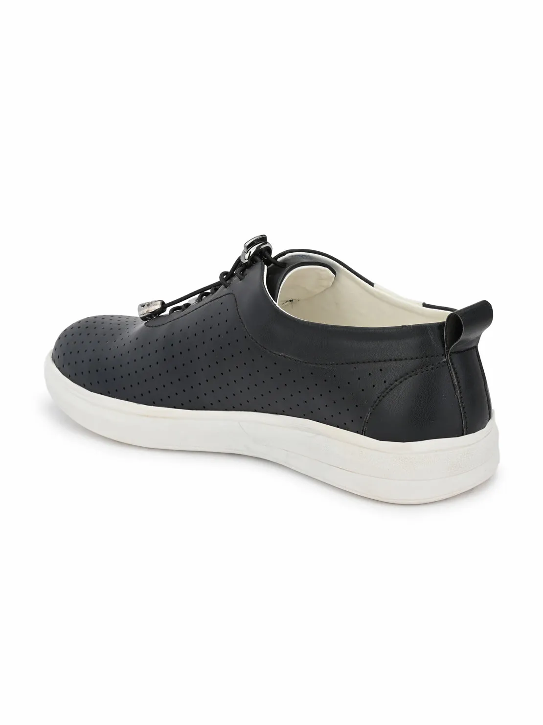 Guava Men's Black Casual Stylo Lace Up Sneaker (GV15JA681)