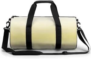 Gym Bag 17in for Men Women, Waterproof Foldable Sports Organizer, Durable Workout Travel Duffle Bag, Twilight Horizon Gradient-1367