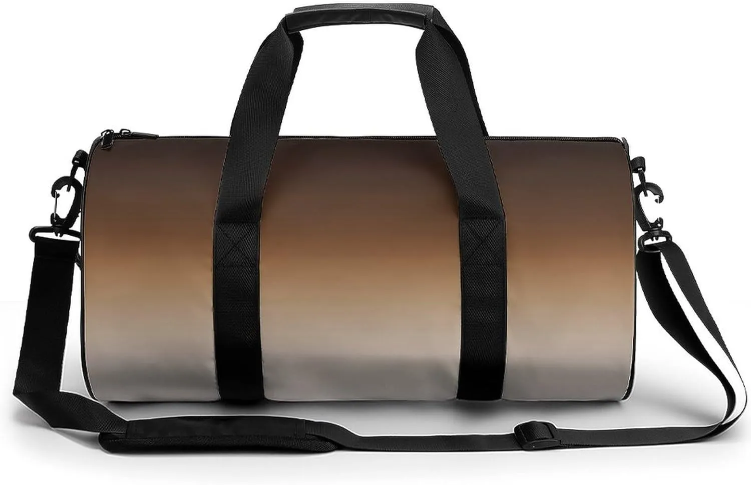 Gym Bag 17in for Men Women, Waterproof Foldable Sports Organizer, Durable Workout Travel Duffle Bag, Twilight Horizon Gradient-1369