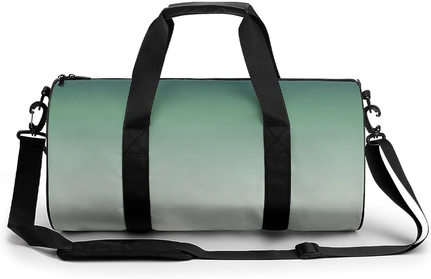 Gym Bag 17in for Men Women, Waterproof Foldable Sports Organizer, Durable Workout Travel Duffle Bag, Twilight Horizon Gradient-1380