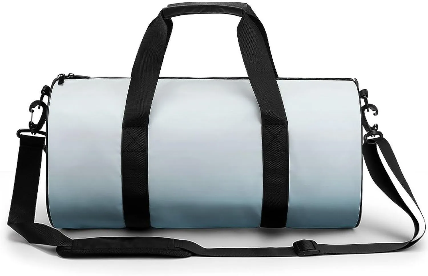 Gym Bag 17in for Men Women, Waterproof Foldable Sports Organizer, Durable Workout Travel Duffle Bag, Twilight Horizon Gradient-1390