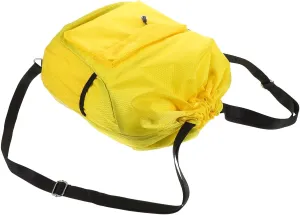 Happyyami Sports Drawstring Bag Large Capacity Oxford Canvas Backpack Shoe Compartment