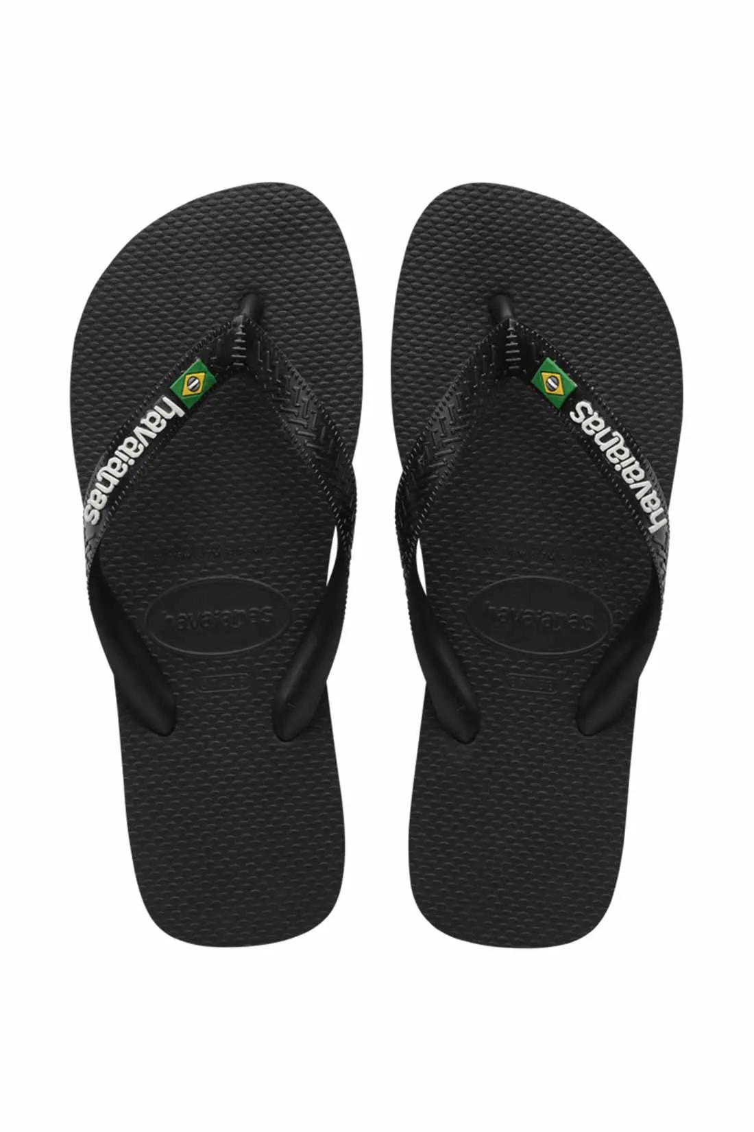 Havaianas Brasil Logo Black