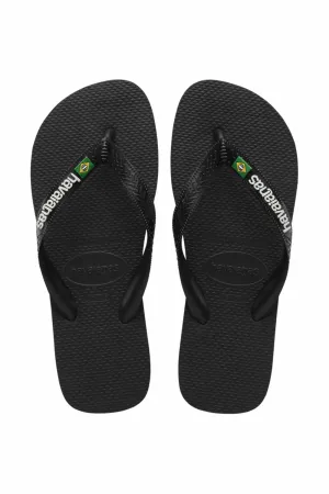 Havaianas Brasil Logo Black