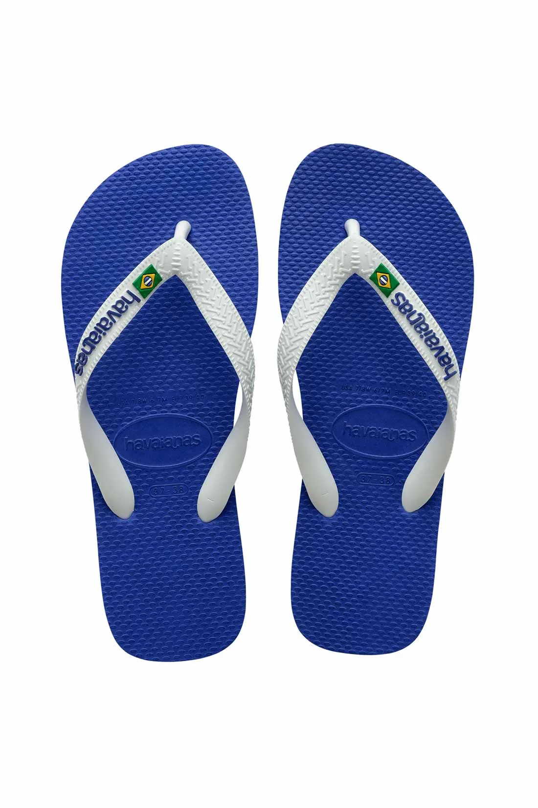 Havaianas Brasil Logo Marine Blue