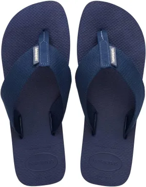 havaianas for Men - Urban Basic Flip Flops - Navy Blue - 11/12M