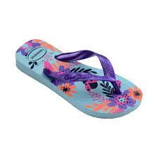 HAVAIANAS KIDS FLORES - BLUE WATER
