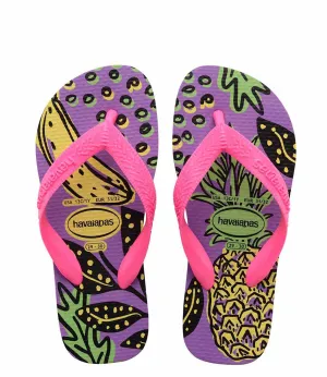 Havaianas Kids Top Fashion Purple