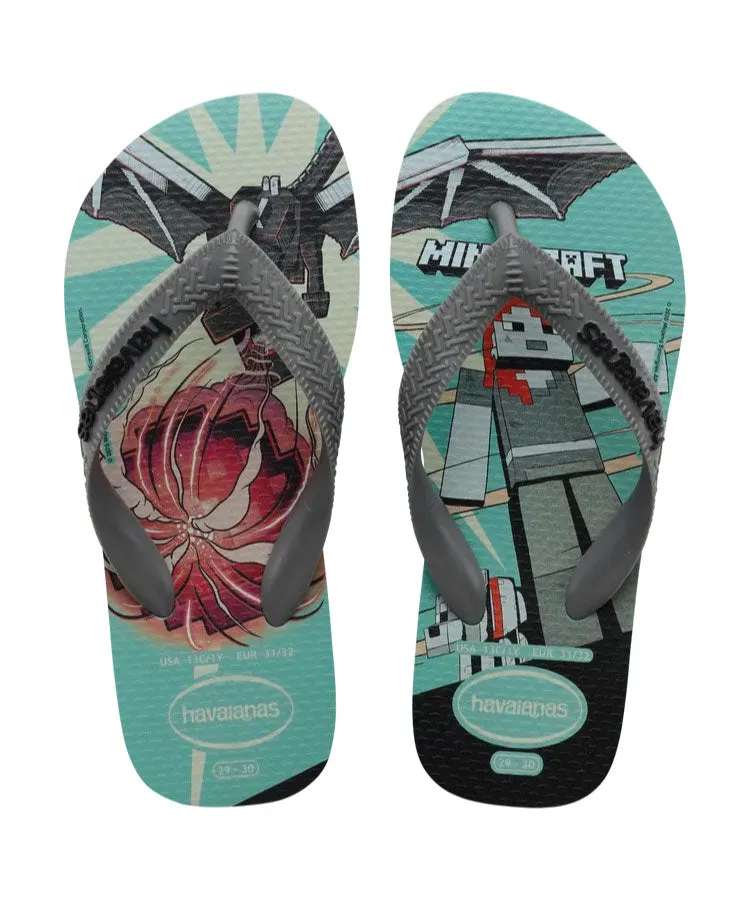 Havaianas Kids Top Minecraft 0031 Jandals - White