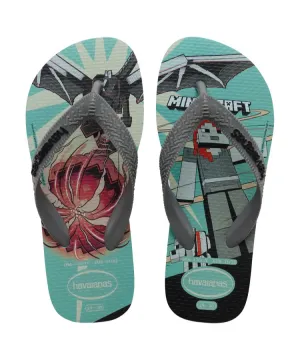Havaianas Kids Top Minecraft 0031 Jandals - White