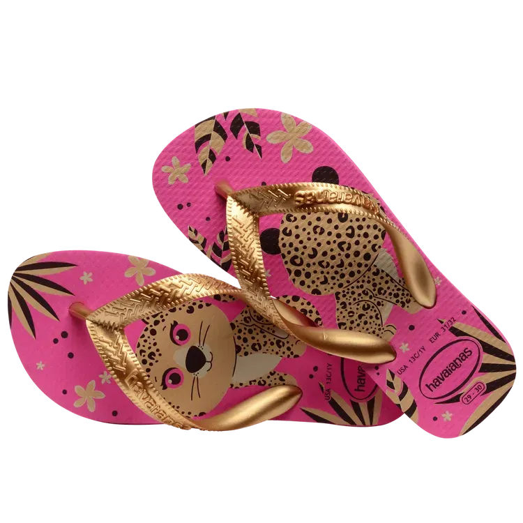 HAVAIANAS KIDS TOP PETS - PINK FLUX