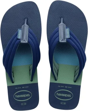 havaianas Men's Urban Print Sandal Indigo Blue Flip-Flop