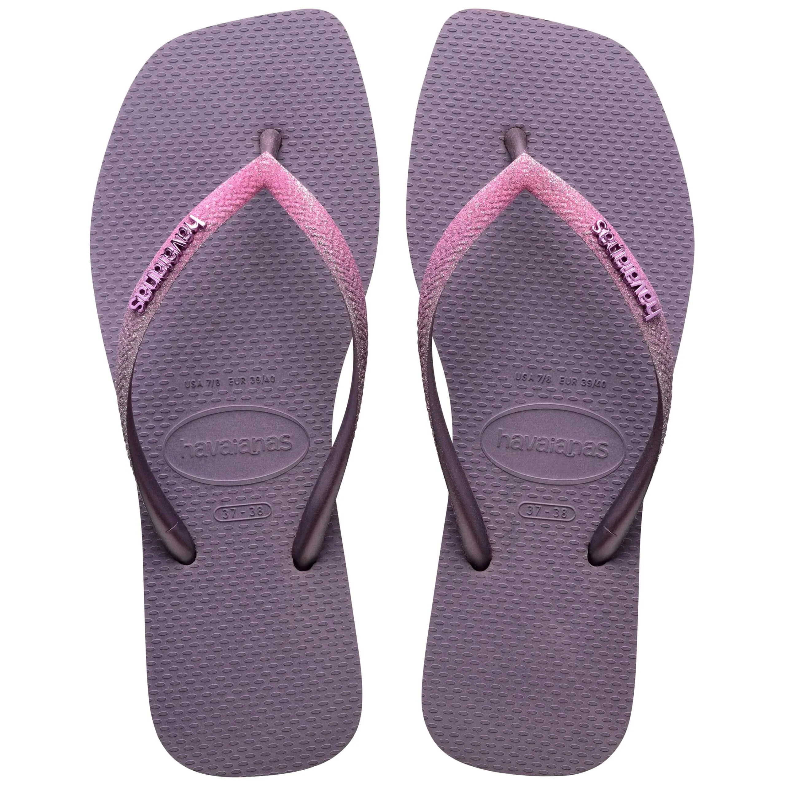 HAVAIANAS SLIM SQUARE GLITTER  - MALVE