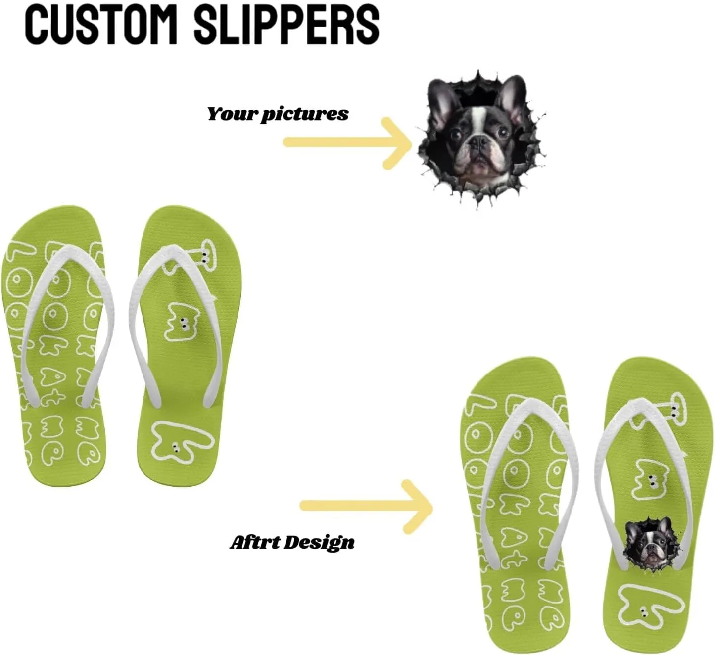 Hawaii Fruit Flip Flops Yoga Sandals for Women Memory Foam Footbed Summer Slippers Non Slip Beach Rubber Shower Shoes Outdoor Indoor Slipper Shoe