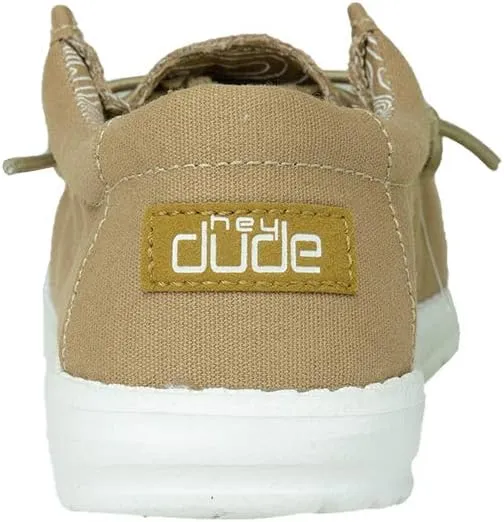 Hey Dude Boy's Wally Youth Multiple Colors | Boy’s Shoes | Boy's Lace Up Loafers | Comfortable & Light-Weight
