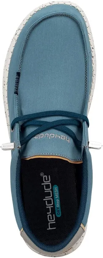 Hey Dude Men's Wally Adv Multi Colors| Men’s Shoes | Men's Lace Up Loafers | Comfortable & Light-Weight