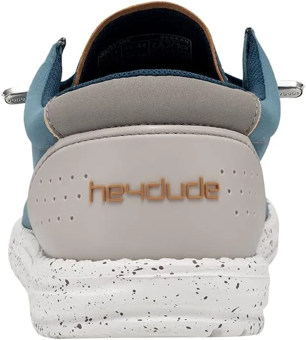 Hey Dude Men's Wally Adv Multi Colors| Men’s Shoes | Men's Lace Up Loafers | Comfortable & Light-Weight