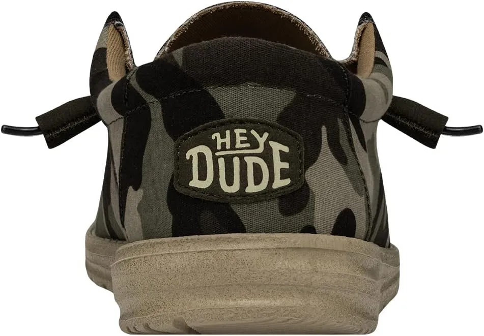 Hey Dude Men's Wally Suede Multiple Colors | Men’s Shoes | Men's Lace Up Loafers | Comfortable & Light-Weight