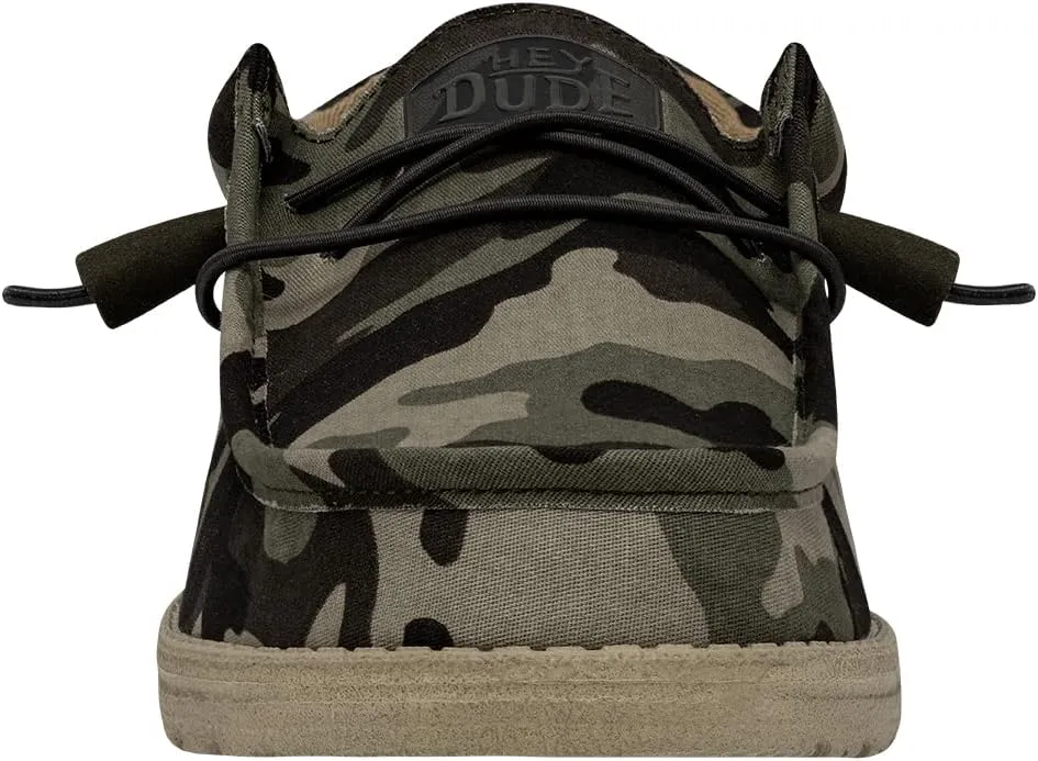 Hey Dude Men's Wally Suede Multiple Colors | Men’s Shoes | Men's Lace Up Loafers | Comfortable & Light-Weight