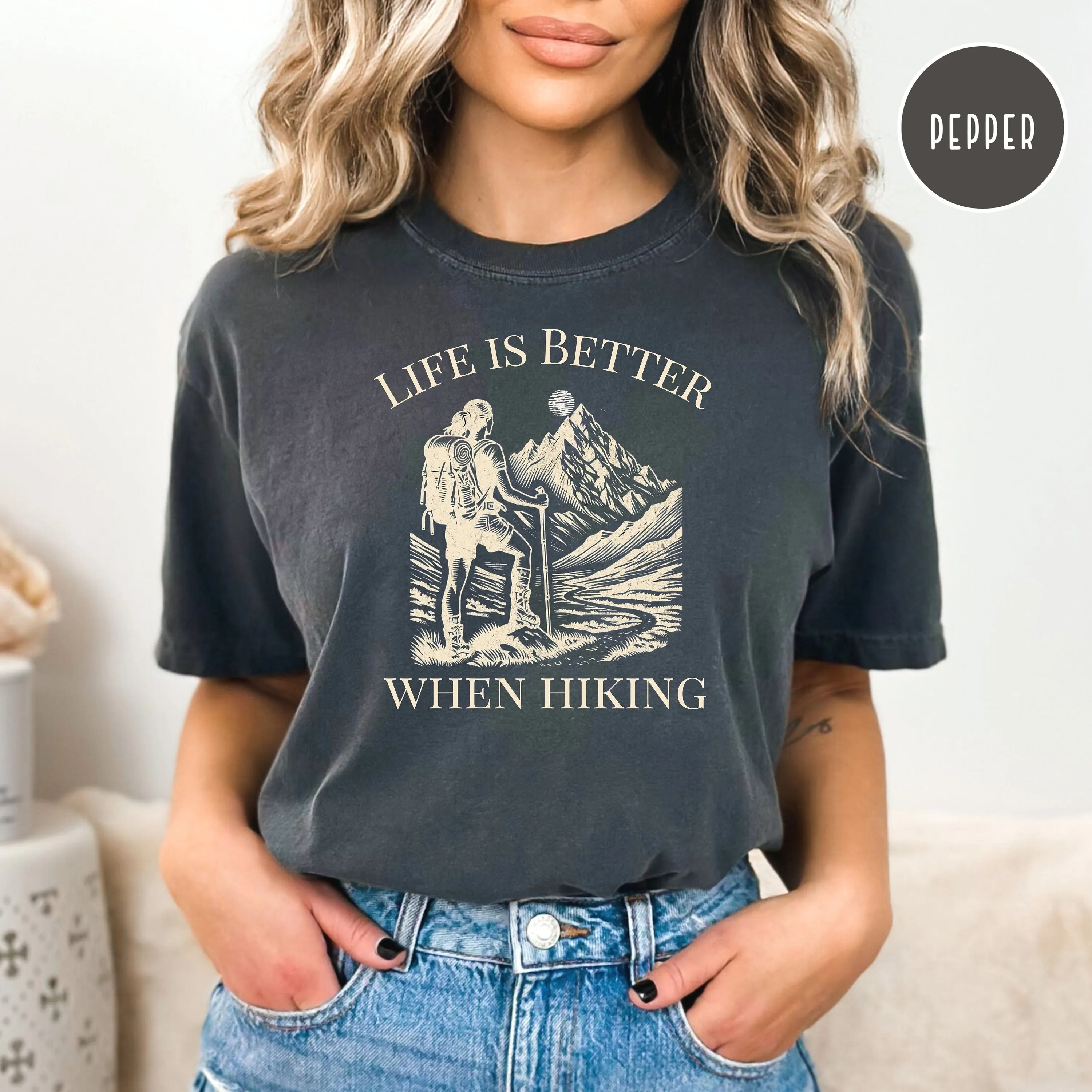 Hiking Comfort Colors® Tee