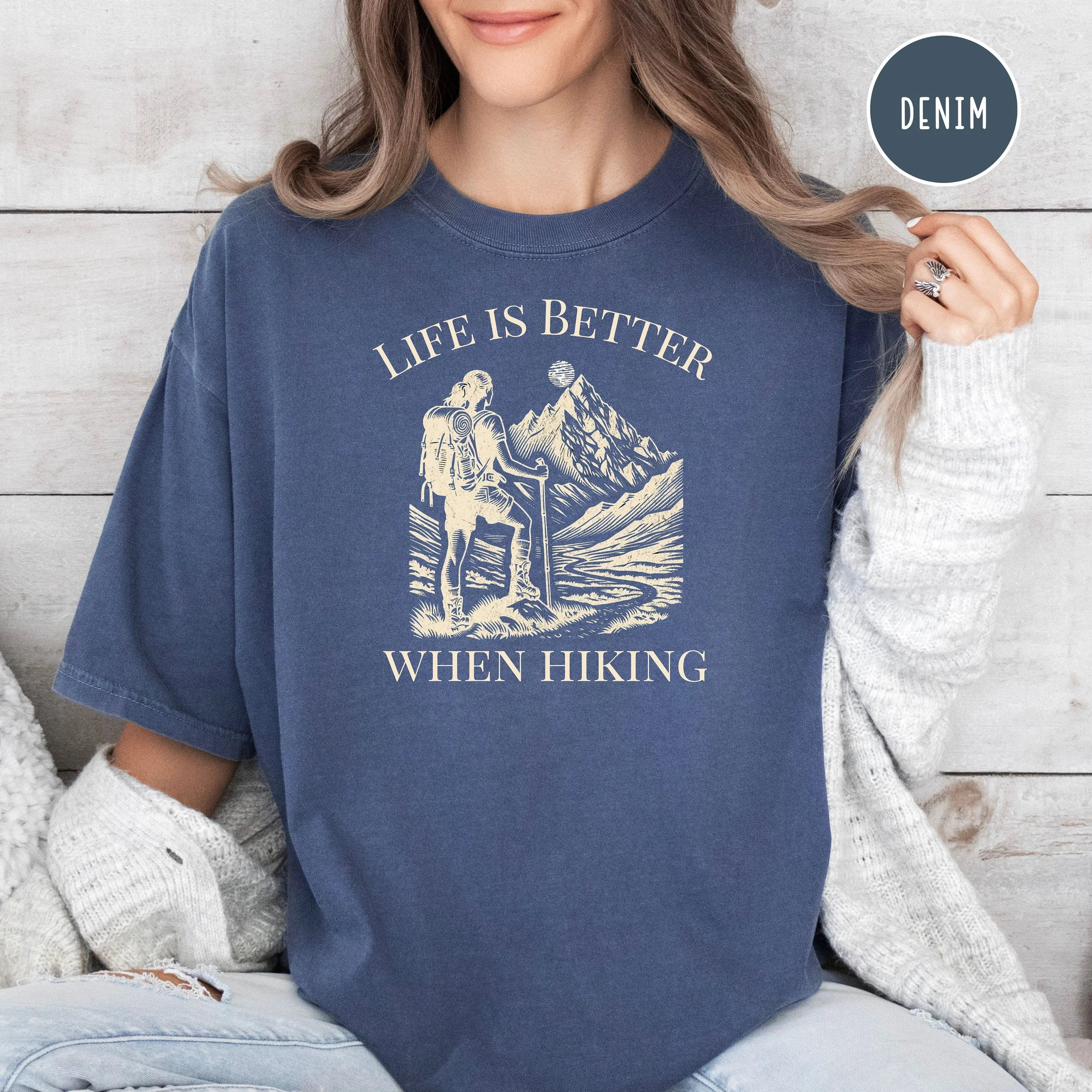 Hiking Comfort Colors® Tee