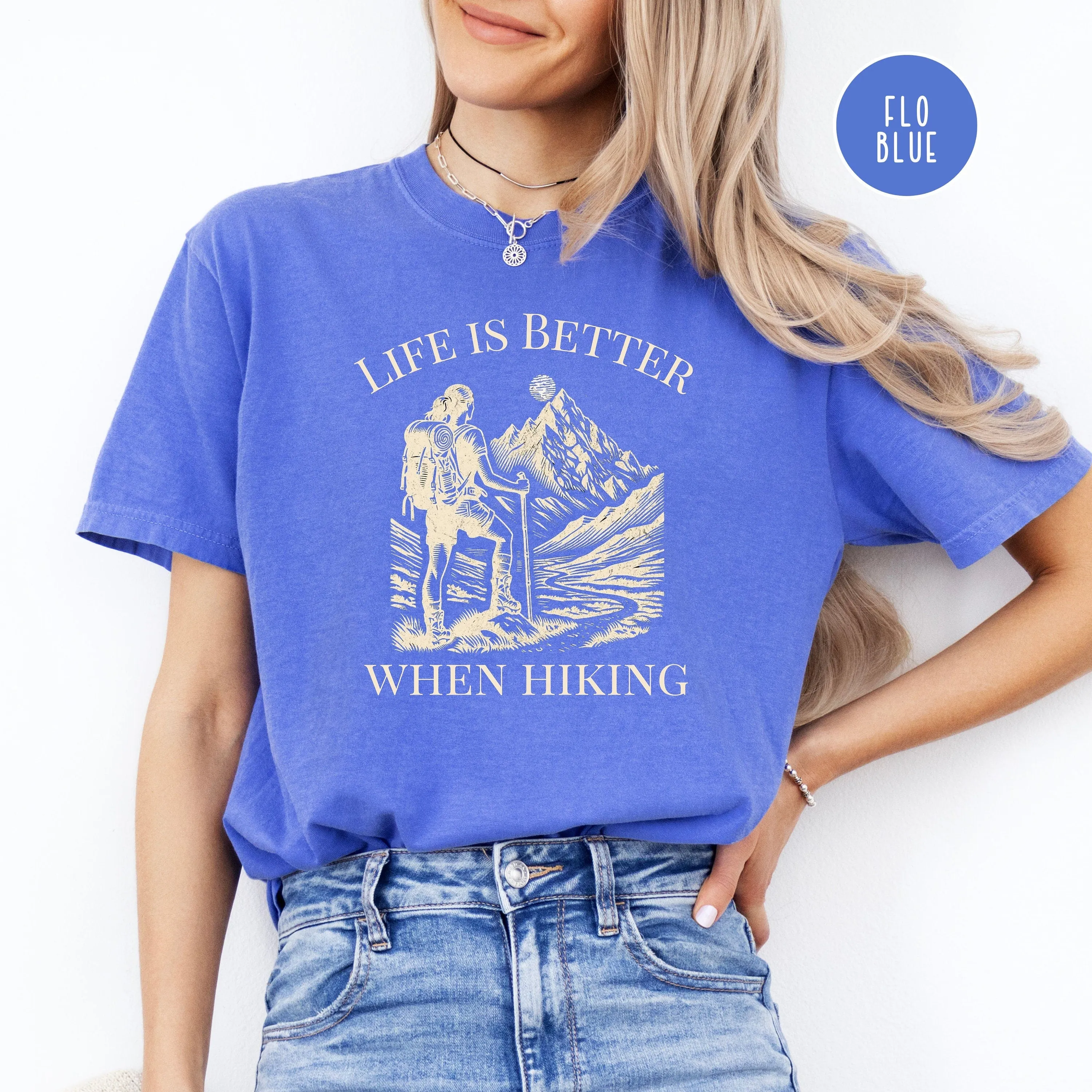 Hiking Comfort Colors® Tee